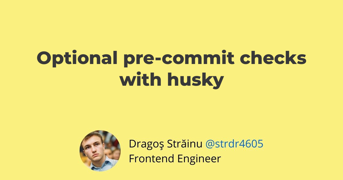 optional-pre-commit-checks-with-husky